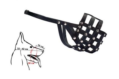 НАМОРДНИК "BUDDY" N4 (304) об38см L11см