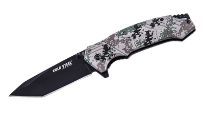 Складной нож с клинком танто Cold Steel 213 Tanto Camo