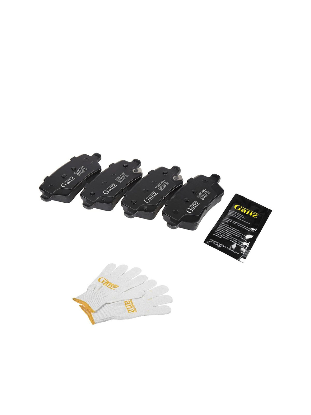 Колодки задние PRO-Line Ceramic Jetour DASHING GANZ GIJ07158C