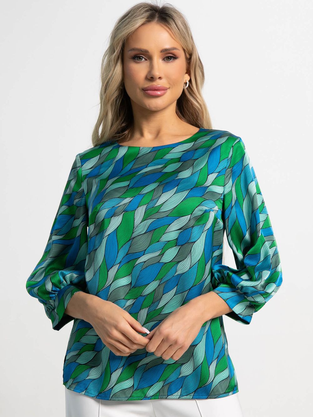 Блуза Мечта сезона (зеленая) Б15557-16М LT Collection