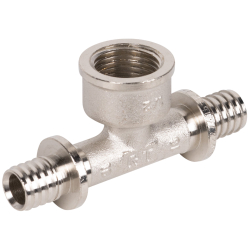 Тройник с внутренней резьбой 16×1/2"×16