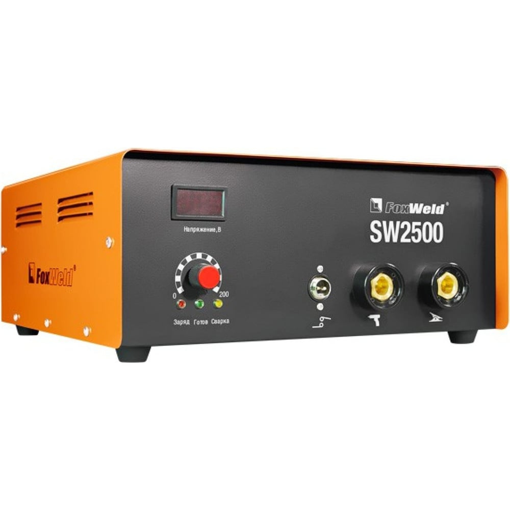 FoxWeld Аппарат конденсаторной приварки шпилек SW2500 (приварка шпилек M3-M8, в комплекте, пр-во FoxWeld/КНР) 3094