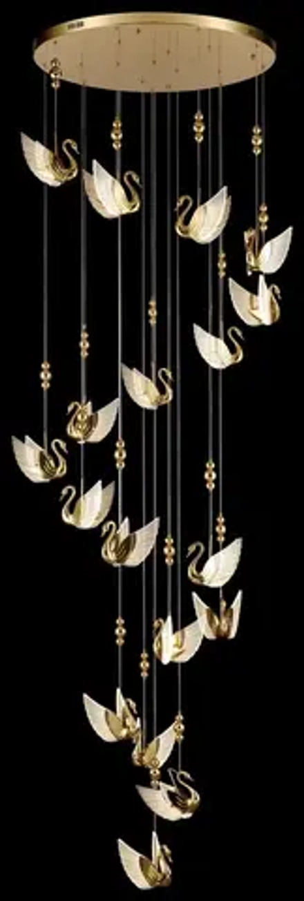 Каскадная люстра Wertmark LETIZIA WE466.18.306