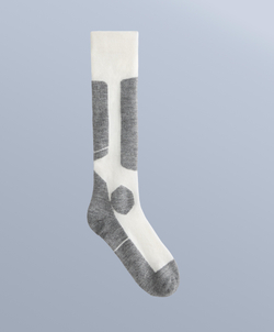 Oysho Длинные лыжные носки из смеси шерсти WOOLMARK®, экрю