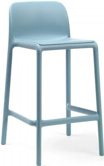Полубарный стул Faro Mini 65 см голубой