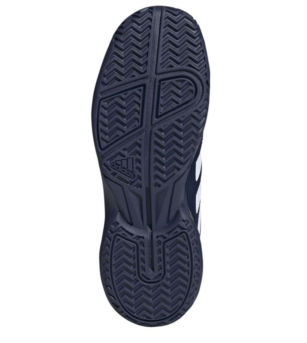 Детские Кроссовки теннисные  Adidas Ubersonic K - dark blue/ftwr white/core black