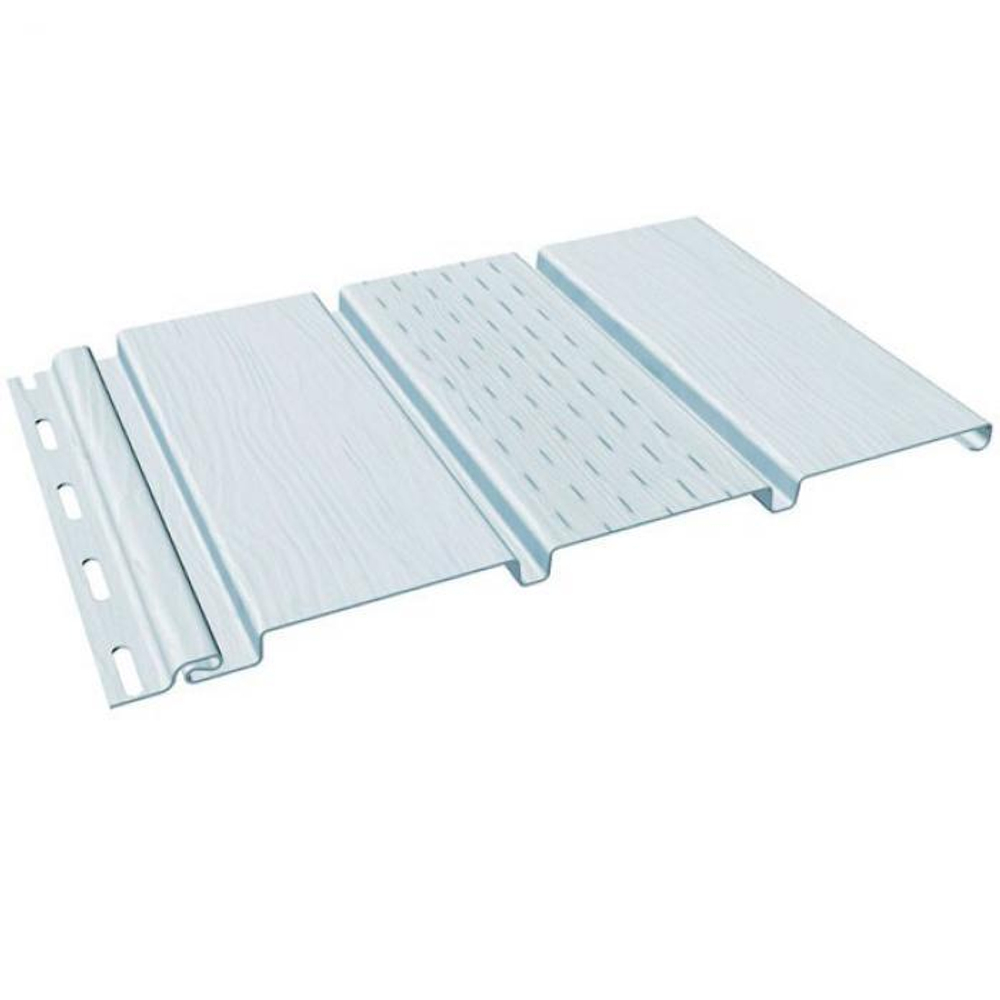 Сайдинг Софит с перфорацией 1-ой белый 3000х300мм FineBer Standart коллекция Classic Color