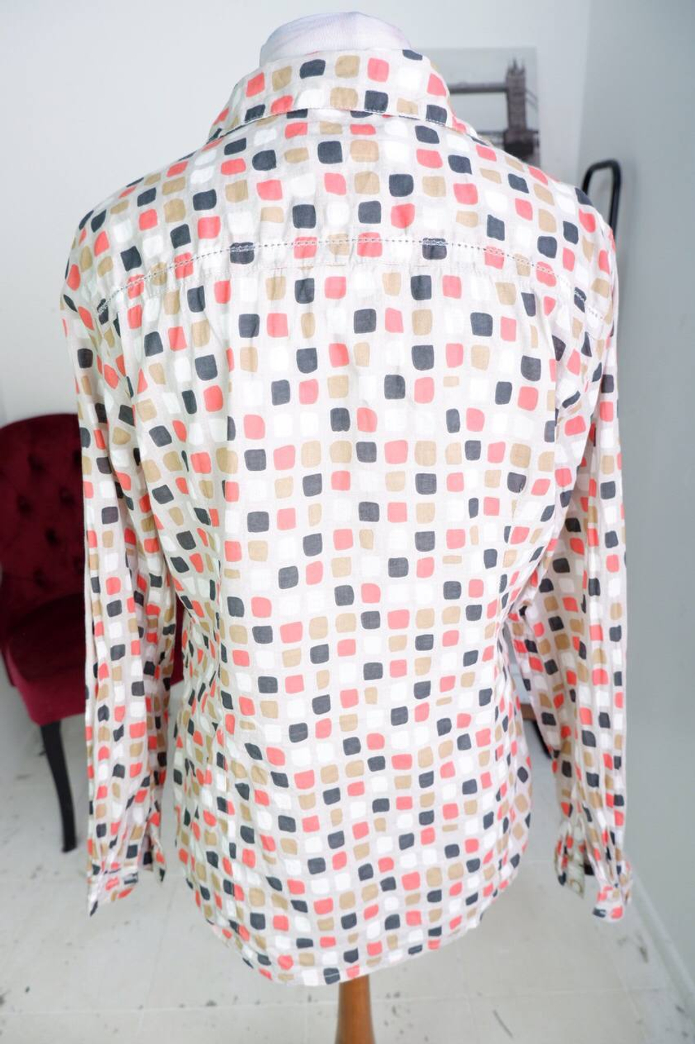 Блузка Tatuum лаконичная, маркировка 44, визуально на 50 размер