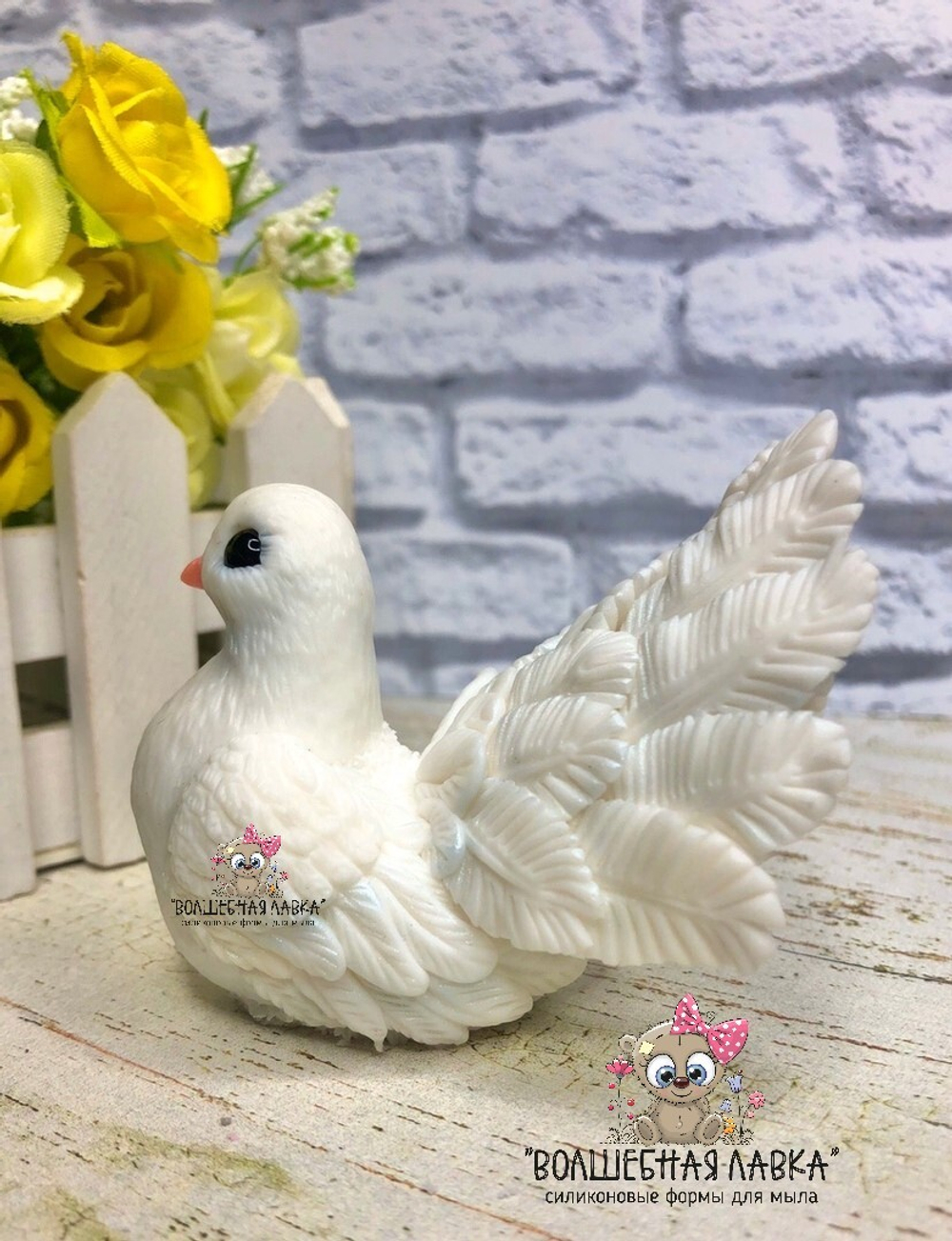 Силиконовая форма Голубка