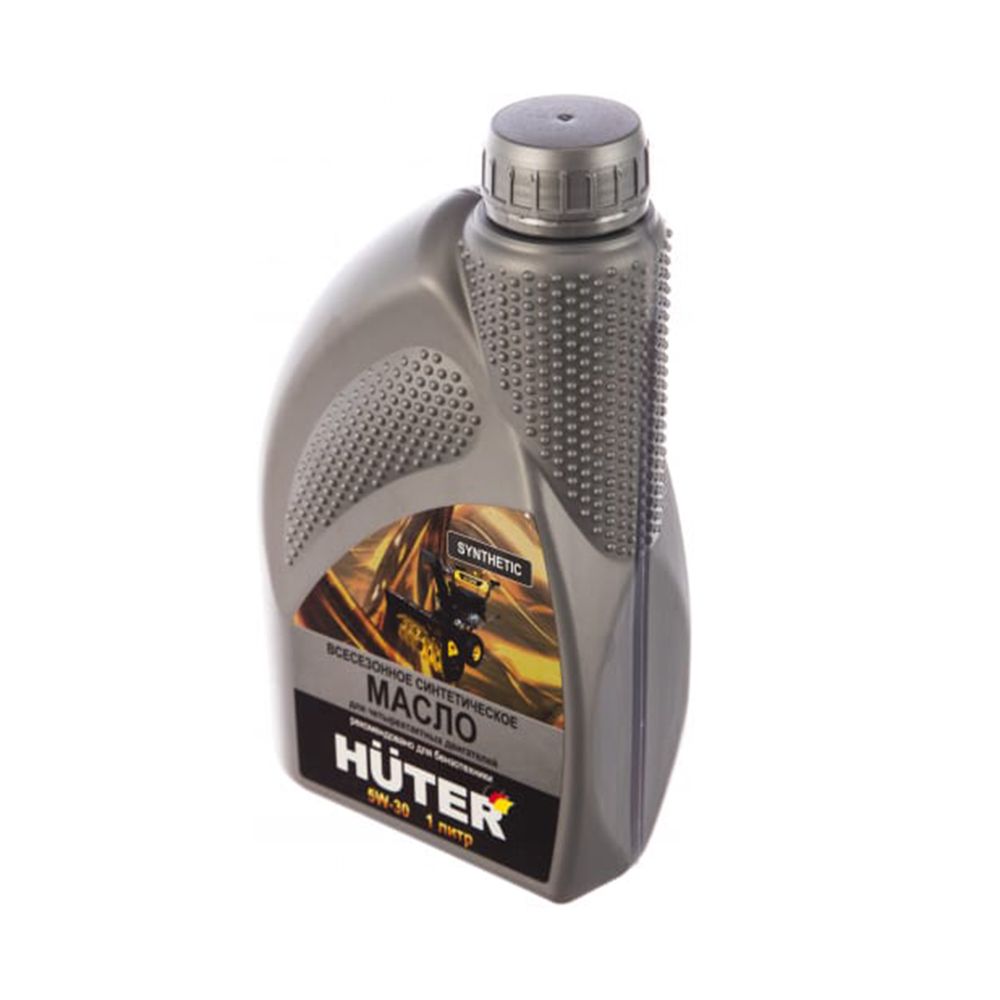 Масло моторное синтетическое Huter 4T 5W-30, 1л, 254884