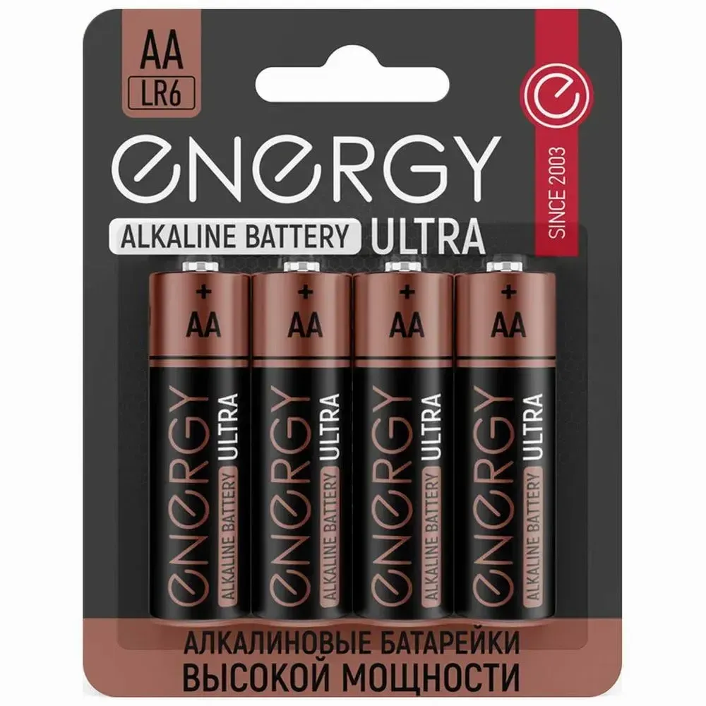 Батарейка алкалиновая Energy Ultra LRB (АА)