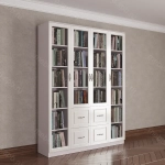 Шкаф книжный 4/6 (мадес)