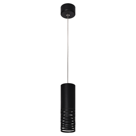 Светильник подвесной (подвес) ЭРА PL22 BK MR16 GU10 потолочный цилиндр черный