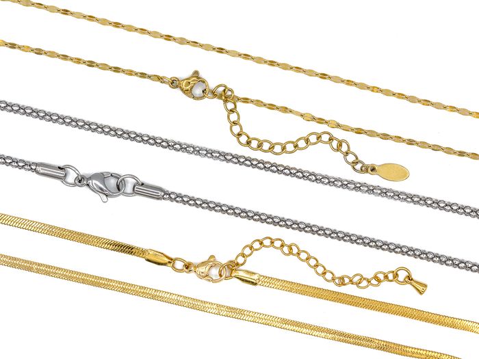 Готовые цепочки с замком