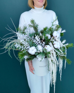 Новогодняя композиция Снежная королева(00399)