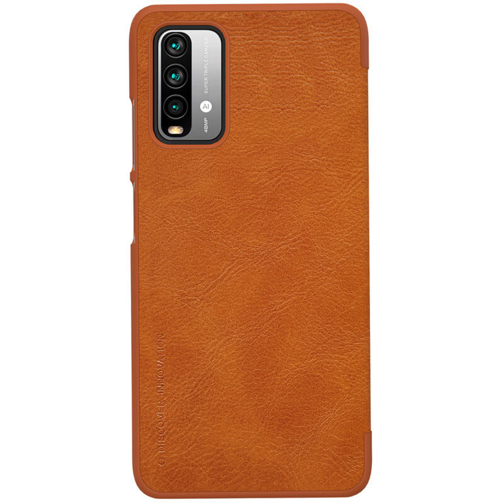 Кожаный чехол-книжка Nillkin Leather Qin для Xiaomi Redmi 9T