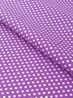 Ткань бязь плательная, рис. " Горох 6 мм", ширина 150 см, арт. 035