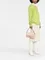 Сумка через плечо Fendi Baguette с логотипом FF светло-розовый