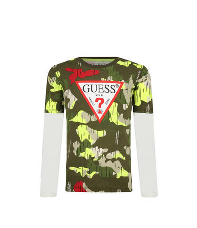 лонгслив Guess - зеленый(N2BI07 I3Z00)