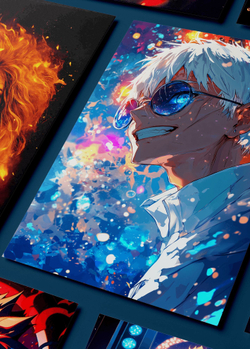 Картина на стену на металле от MetallSubArt "Магическая битва"