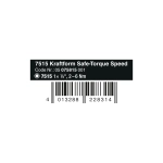 Динамометрическая отвёртка Kraftform Safe-Torque Speed WERA 05075815001