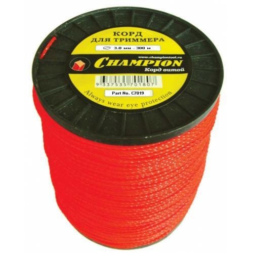 Леска CHAMPION Twisted Square 3,0*300 м (витой квадрат)   C7019