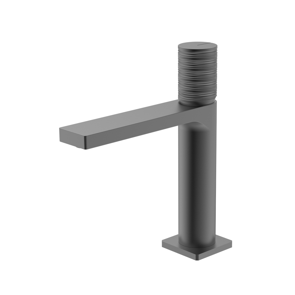 Смеситель для раковины Домус (Domus) Vincea VBF-5DM01GM, вороненая сталь