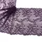 Кружево эластичное фиолетовое темное 23 см, Китай