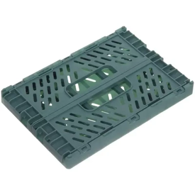 Ящик для хранения складной «ДЭСПО», цвет зелёный опал, 22*14.7*9.2см