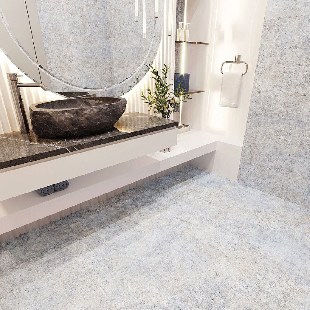 Кварцвиниловая плитка CronaFloor Stone ZH-81011-4 Сонора