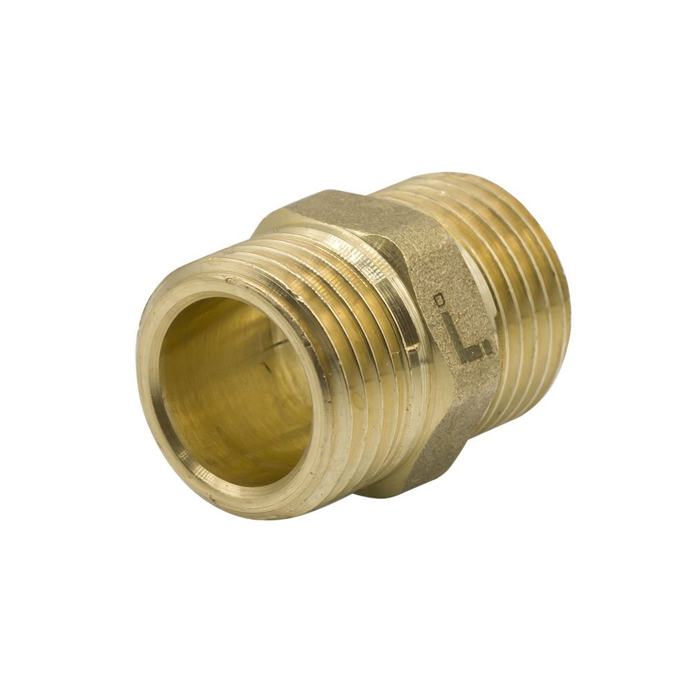 Ниппель 1/2'' нар/нар ЛАТ LEXLINE 15