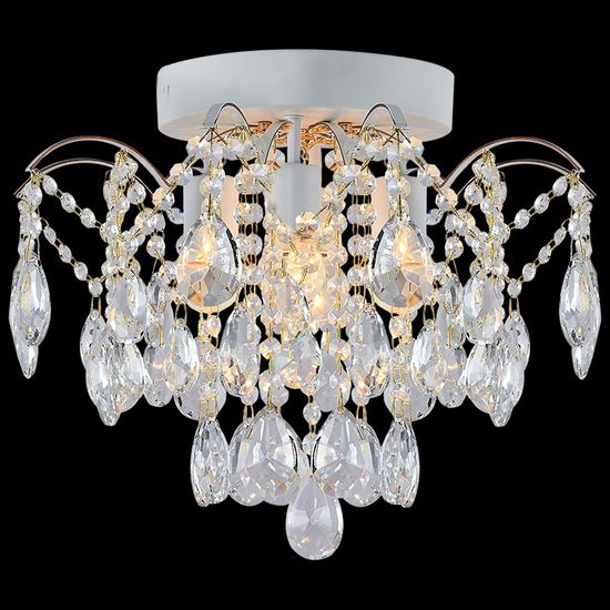 Люстра потолочная Reluce E27  04039-0.3-04 WH+GOLD PN