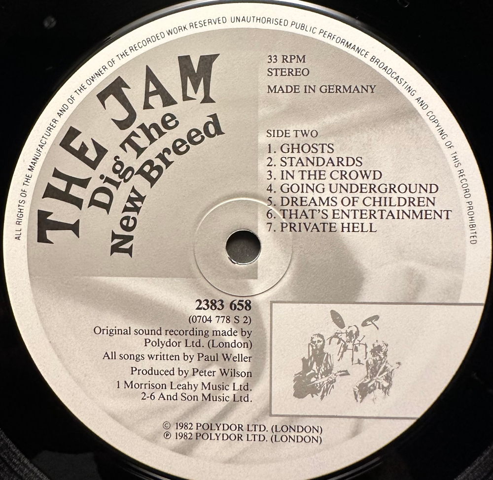 The Jam - Dig The New Breed (Германия 1982г.)