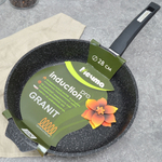 Сковорода 28см Гранит black Induction Pro