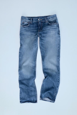 ZARA ДЖИНСЫ SLUNG С НИЗКОЙ ПОСАДКОЙ, СИНИЙ