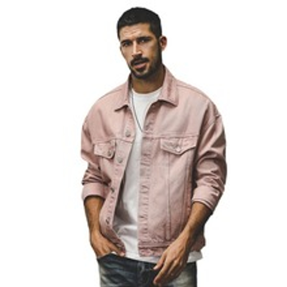 Джинсовая мужская куртка из классической винтажной ткани,сезон весна-осень