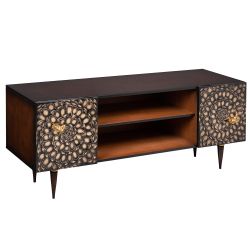 Тумба под ТВ Терра 155см Классик Каштан