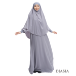 SET: DRESS WITH KHIMAR FROM MEDINA SILK (One size)
