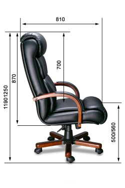 Кресло для руководителя PREZIDENT A LAGUNA