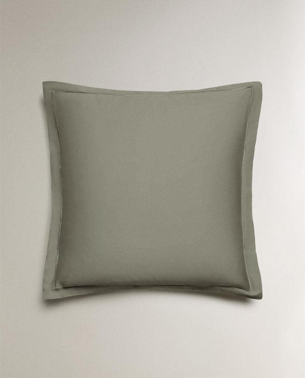 ZARA HOME (300 НИТЕЙ) НАВОЛОЧКА ИЗ ХЛОПКА, СИНИЙ