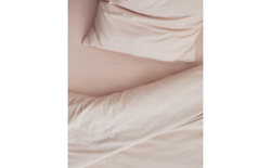 Простыня на резинке Zara Home перкаль, хлопок 100%, однотонный, 0132/900