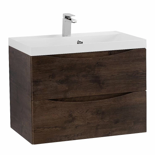 Тумба с раковиной Belbagno MARINO 60 подвесная Rovere Moro
