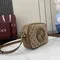 Мини-сумка через плечо Gucci Blondie, коричневый