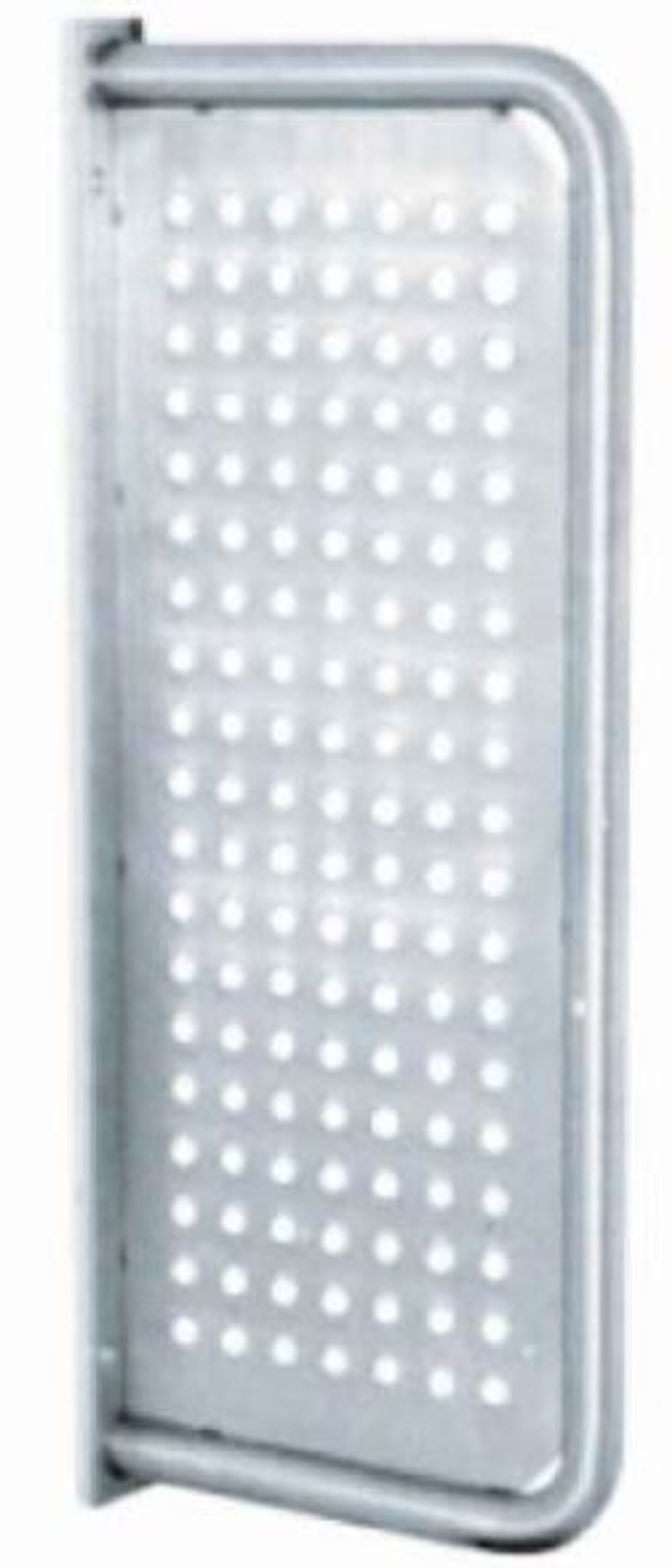 Перегородка для писсуаров перфорированная 720х50х285мм 13008.S