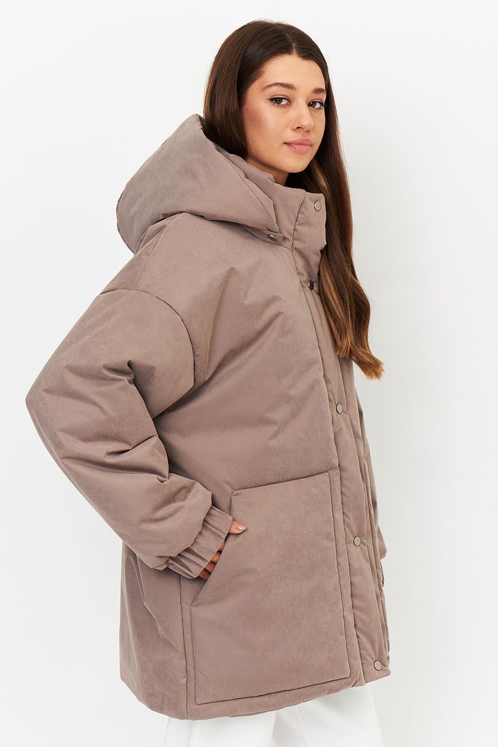 Куртка бойфренда 2.0 шоколадного цвета