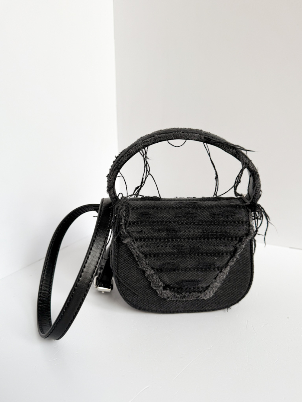 Сумка из денима с бахромой Diesel