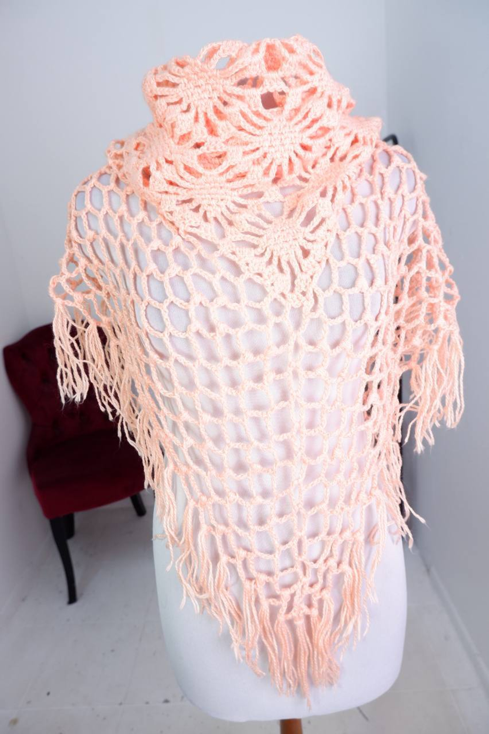 Платок-шаль для уютного образа