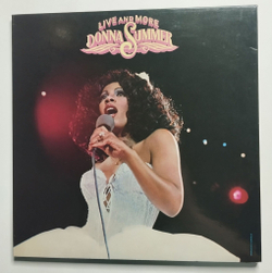 Винтажная виниловая пластинка LP Donna Summer Live And More (Germany 1978)