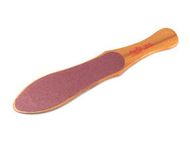 Терка педикюрная Sagitta Medium, деревянная 120/150