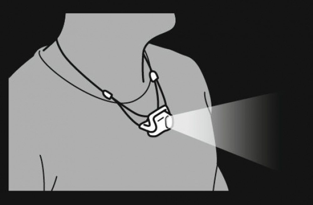 Фонарь светодиодный налобный Petzl Bindi оранжевый, 200 лм, аккумулятор